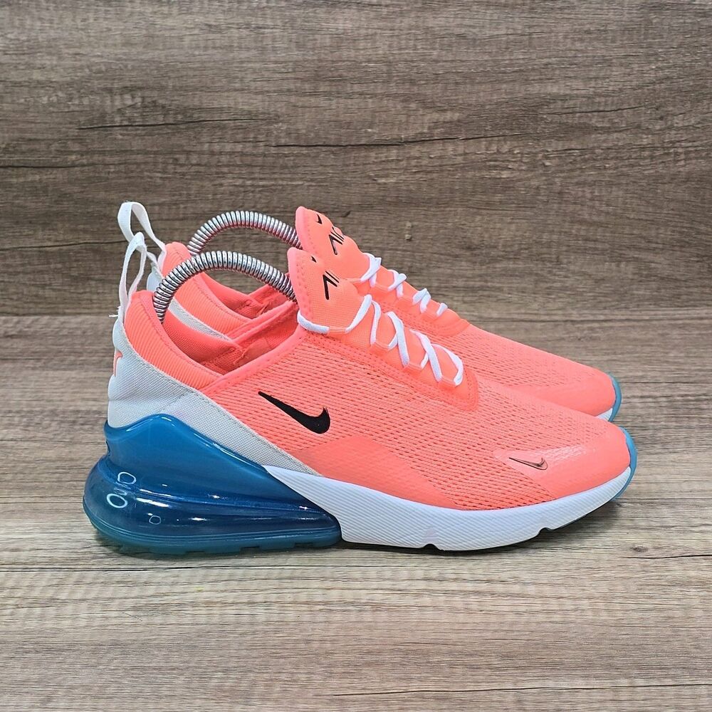 Nike Coral and Blue Athletic Shoes